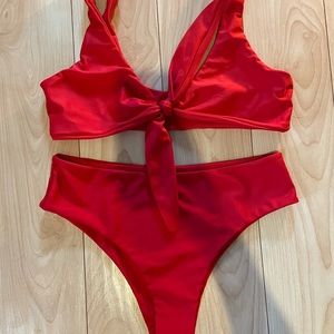 Red bikini size M